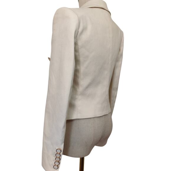 Veronica Beard Diego Dickey Jacket Ecru US 4 - Picture 10 of 11